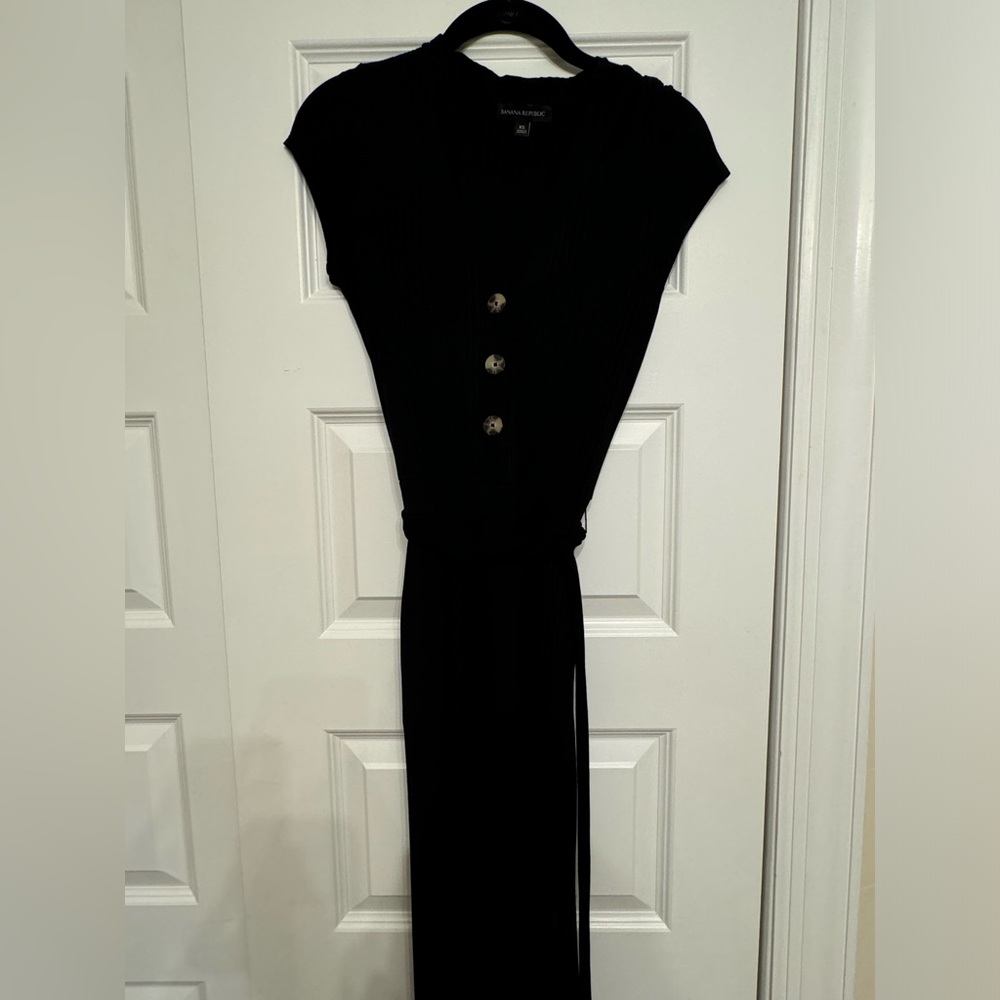 Banana Republic Ribbed Button Down Jumpsuit